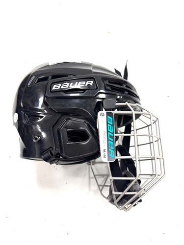 Used Bauer Ims 5.0 Helmet Cage Combo Black Md 11860-s000310144