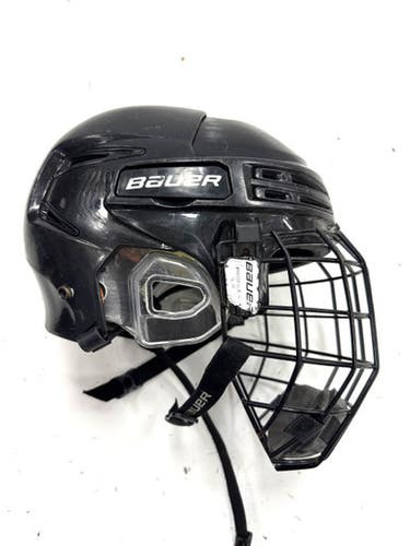 Used Bauer Re Akt Not Certified Helmet Cage Combo Black Sm 11860-s000310106