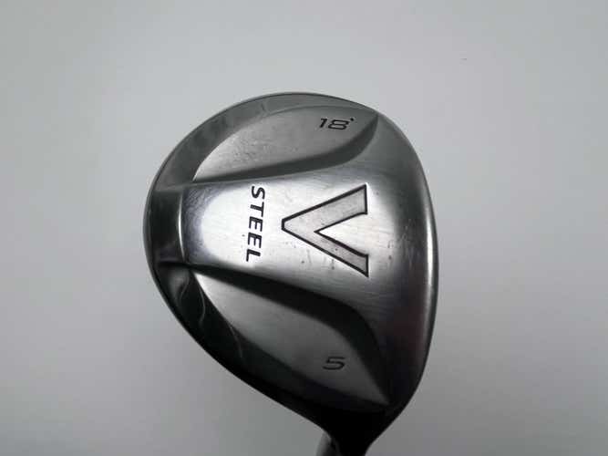TaylorMade V Steel 5 Fairway Wood 18* MAS2 Regular Graphite Mens RH