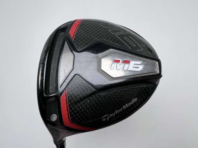 LEFTY TaylorMade M6 Driver 9* Fujikura Atmos 6S Stiff LH Midsize Grip