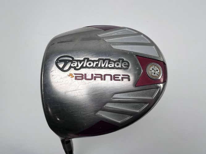 LEFTY TaylorMade Burner 460 2007 Driver 9.5* REAX 50g Stiff LH Midsize Grip