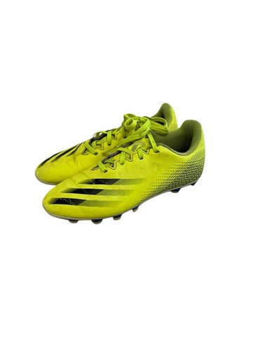 Used Adidas Ghosted.4 Jr 3.5 Soccer Cleats Yellow 11692-s000152109