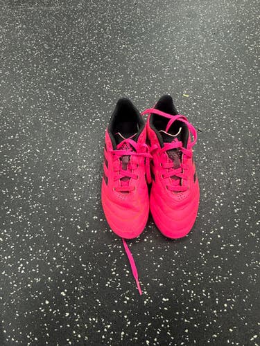 Used Adidas Soccer Cleats Pink Junior 01.5 11849-s000040607