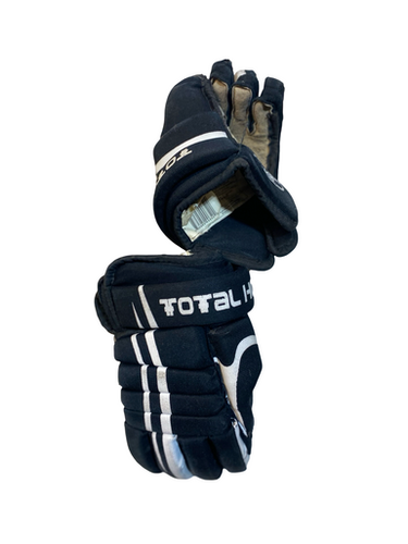 Used Usa Hockey Total Hockey Youth Gloves Black 10" 11706-s000379017