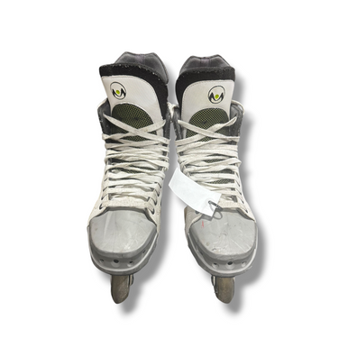 Used Bauer Nike Mega 40-70 Fit R Roller Hockey Skates Black Senior 12 11375-s000378168