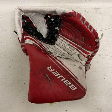 Used Bauer Vapor 2x Intermediate Goalie Catcher White Black Red 11855-s000204976