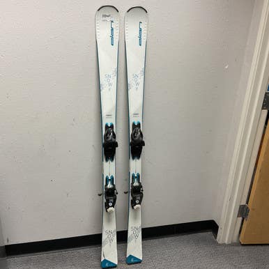 Used Elan Snow Womens Dh Ski Binding Teal 152 Cm 11855-s000204884