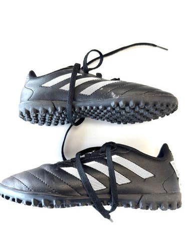Used Adidas Soccer Turf Shoes Black Youth 13.5 11860-s000310206