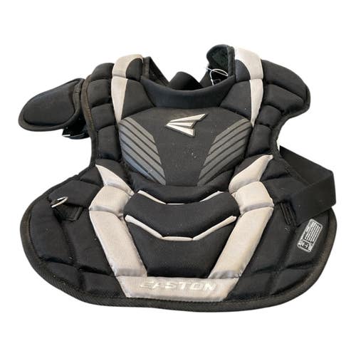 Used Easton GAME TIME Catchers Chest Protector Black Youth 11450-S000524114