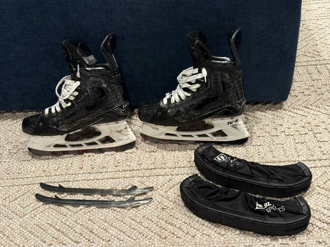 2022 Bauer Supreme Mach Hockey Skates Regular Width 7.5 (Used)