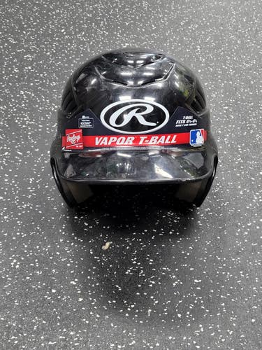 Used Rawlings CFTBH-R1 Batting Helmet No Mask Black SM 11849-S000041486
