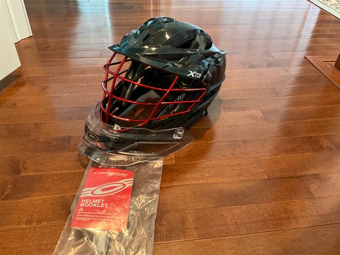 TEAM ISSUED RUTGERS NCAA COLLEGE Cascade XRS Helmet (BRAND NEW) SEND OFFERS. WILLING TO NEGOTIATE
