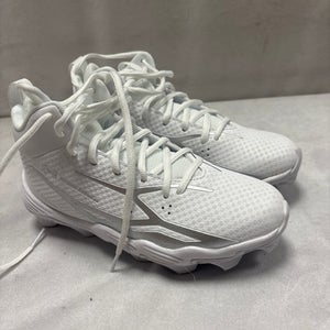 Used Under Armour Baseball Cleats Bb Sb Cleats White Junior 04 11490-s000274046