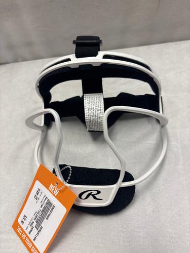 Used Rawlings Fielders Mask Bb Sb Fielders Mask White One Size 11490-s000274006