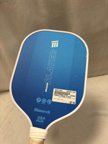 Used Monarch Dragon Slayer Pickleball Racquet Royal Blue 11490-s000274001