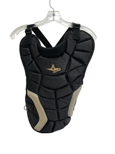 Used All Star 7-9 Catchers Chest Protector Black Junior 11692-s000152246
