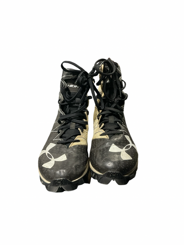 Used Under Armour Adult Fb Cleats Black Senior 6.5 11834-s000052158