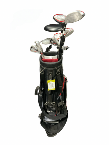 Used Top Flite Red Xl Golf Set Mens Complete Set Rh 10 Piece 11834-s000052066