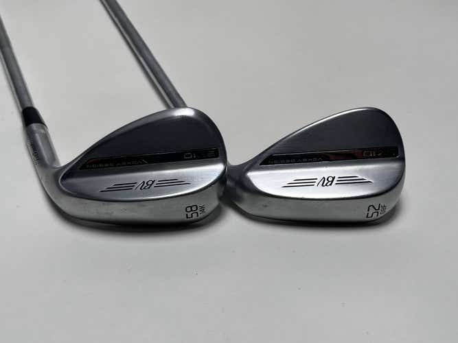 Titleist Vokey SM10 Tour Chrome Wedge Set 52* 8 | 58* 14 SM10 Wedge RH