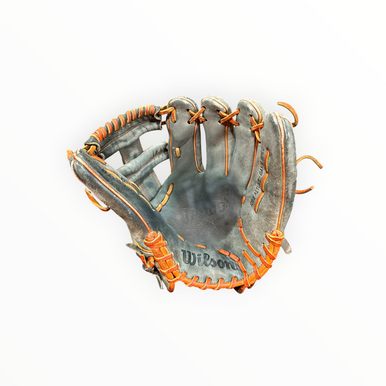 Used Wilson A200 Ja27 Bb Sb Glove Rh Throw Grey 11 1 2" 11375-s000378408