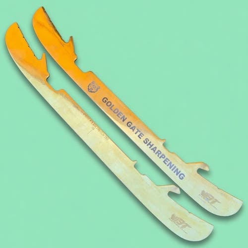 BladeTech Gold Steel Runners for 263 Bauer Lightspeed Edge Holders *Read Full Description*