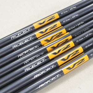 UST Mamiya ProForce V2 95g Stiff Flex 7pc Iron Shaft Set .370 Graphite #221224