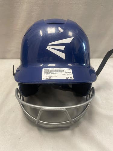 Used Easton Helmet Batting Helmet W Mask Royal Blue One Size 11490-s000274136