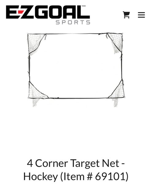 EZ Goal Hockey Target Net (4 Corners)