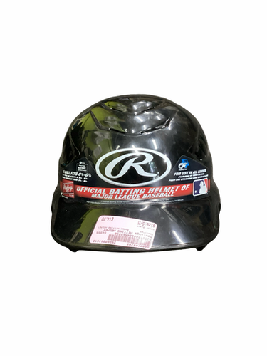 Used Rawlings Hitting Helmet Batting Helmet No Mask Black S M 11613-s000183709