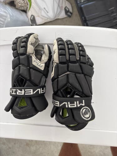 Maverik Max Lacrosse Gloves (Used Twice)