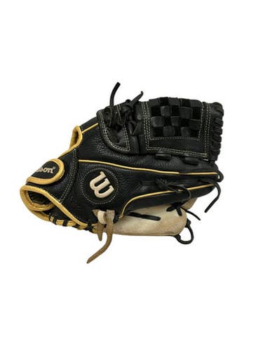 Used Wilson A550 12" Rh Throw Fastpitch Softball Glove 11692-s000152372