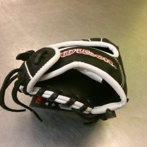 Used Wilson Trainer Bb Sb Glove Rh Throw Black 10" 11339-s000203047