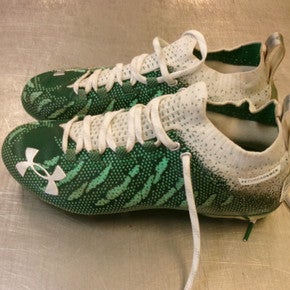 Used Under Armour Adult Fb Cleats Green Senior 8.5 11339-s000202842