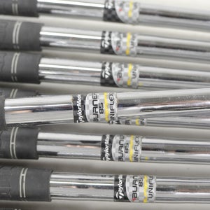 Taylormade Burner Superfast 85g Uniflex 8pc Iron Shaft Set .370 Steel # 221222