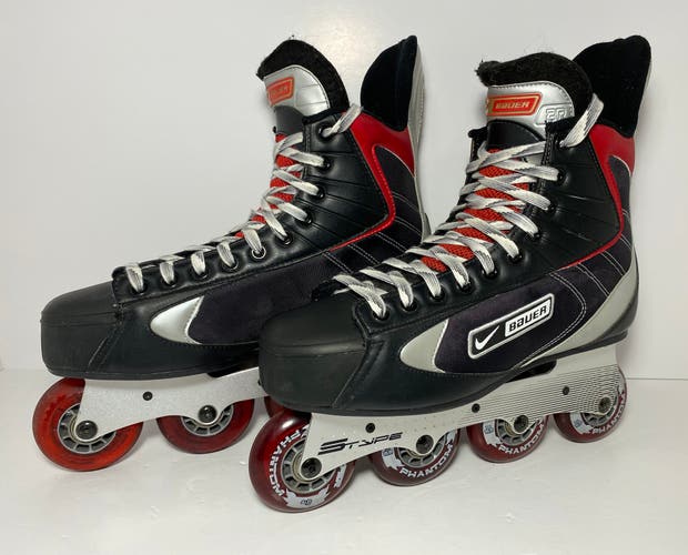 Nike Bauer Flexlite FL-2R Roller Hockey Skates Size 10R US 11 EUR 45.5 S-Type