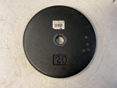 Used Cap Standard Plate Black 20 Lb 11855-s000205198