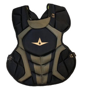 Used All-star Cpcc912s7x Catchers Chest Protector Navy Blue Youth 11730-s000072050