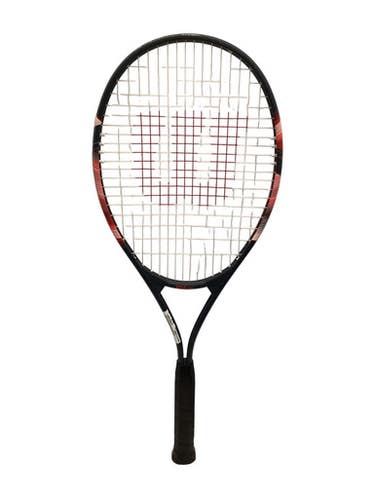 Used Wilson Fusion Xl Adult Tennis Racquet Grey 4 3 8" 11443-s000206214