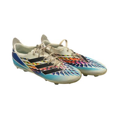 Used Adidas Soccer Cleats White Junior 04 11859-s000031478
