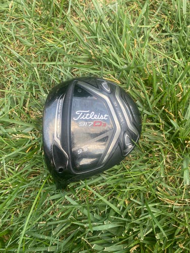 Men's Titleist 917 D3 9.5° Driver Left Hand Club Head (Used)