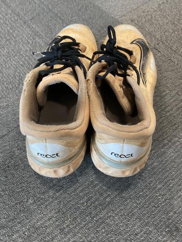 Used Nike React Baseball Cleats Bb Sb Cleats White Senior 7.5 11614-s000238137