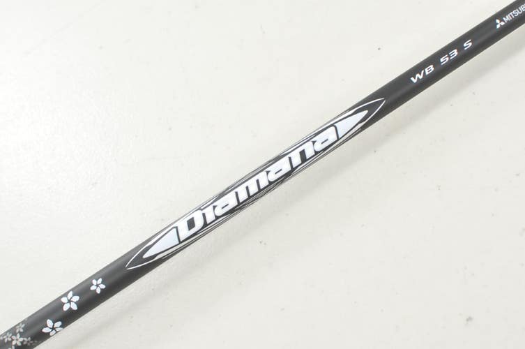 Mitsubishi Diamana WB 53g Stiff Flex TaylorMade Qi4D Qi35 Driver Shaft # 221355