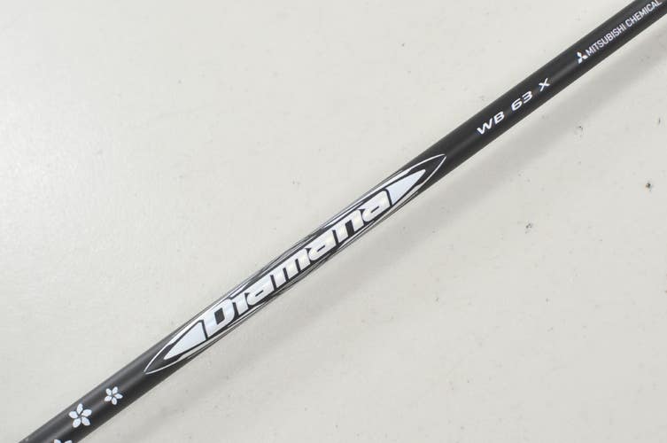 Mitsubishi Diamana WB 63g X-Stiff Flex TaylorMade Qi4D Qi35 Driver Shaft #221354