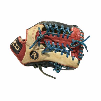 Used Rico Fielder Mitt Bb Sb Glove Rh Throw Black 11 3 4" 11834-s000052248