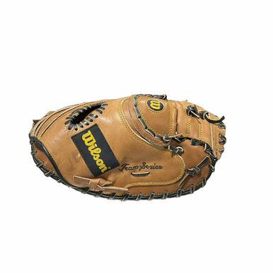 Used Wilson A1770 Catchers Mitt Bb Sb Catchers Rh Throw Brown 32" 11834-s000052241