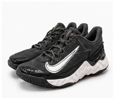 Black Men's Size M 11.0 (W 12.0) Nike Nike alpha huarache elite 4 Low Top Turf Cleats (Used)