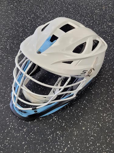 Used Cascade S Lacrosse Helmet White One Size 11849-S000041584