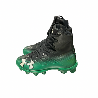 Used Under Armour Jr Fb Cleats Green Junior 04 11834-s000052502