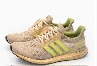 White Unisex Size M 11.0 (W 12.0) Adidas Ultraboost DNA Shoes (Used)