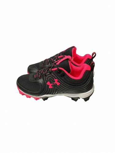 Used Under Armour Glyde Bb Sb Cleats Pink Junior 02 11834-s000052444